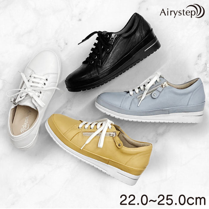 Airystep レザースニーカー 059-6190ss