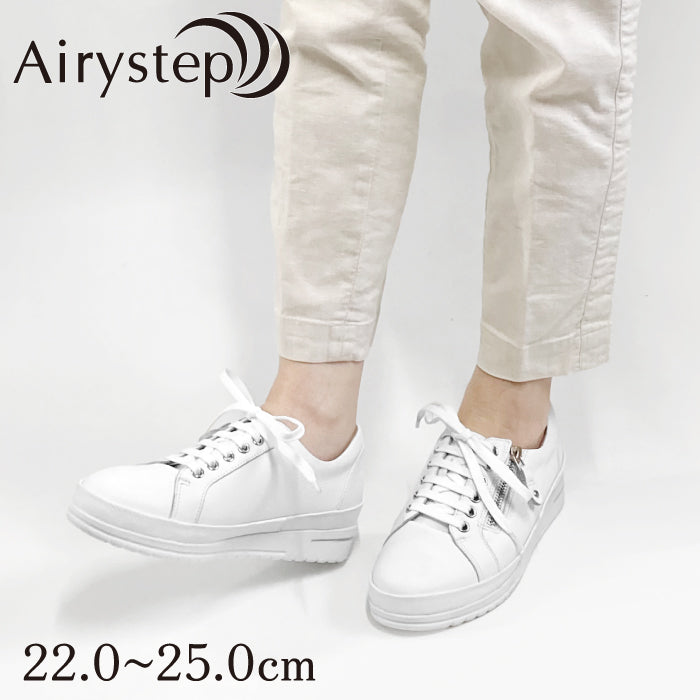 【SALE】Airystep レザースニーカー 059-6190ss