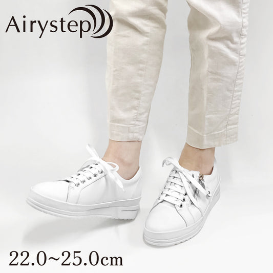 【SALE】Airystep レザースニーカー 059-6190ss