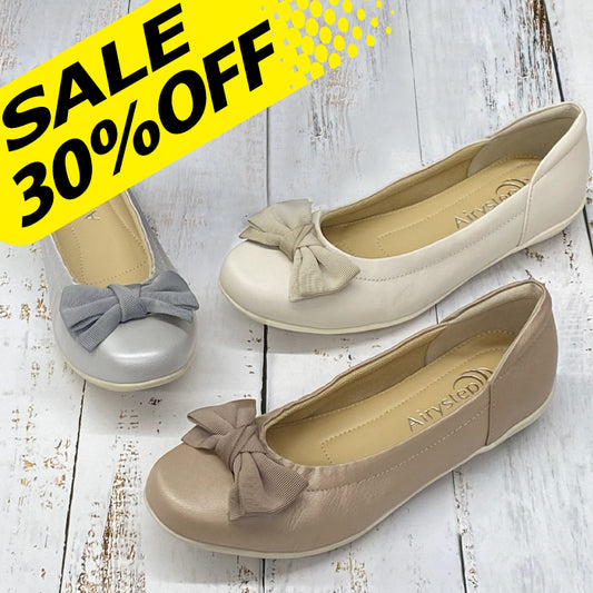 【FINAL SALE 対象】Airystep レザーバレエシューズ 059-6273ss