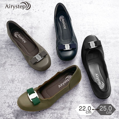 Airystep リボンバレエシューズ 059-6274aw