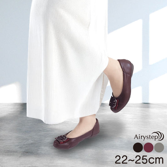 Airystep レザーバレエシューズ 059-6360aw