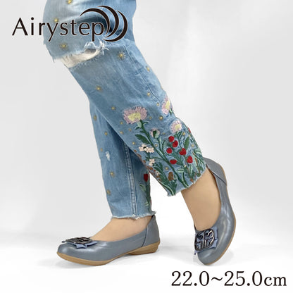 【SALE】Airystep レザーバレエシューズ 059-6360ss