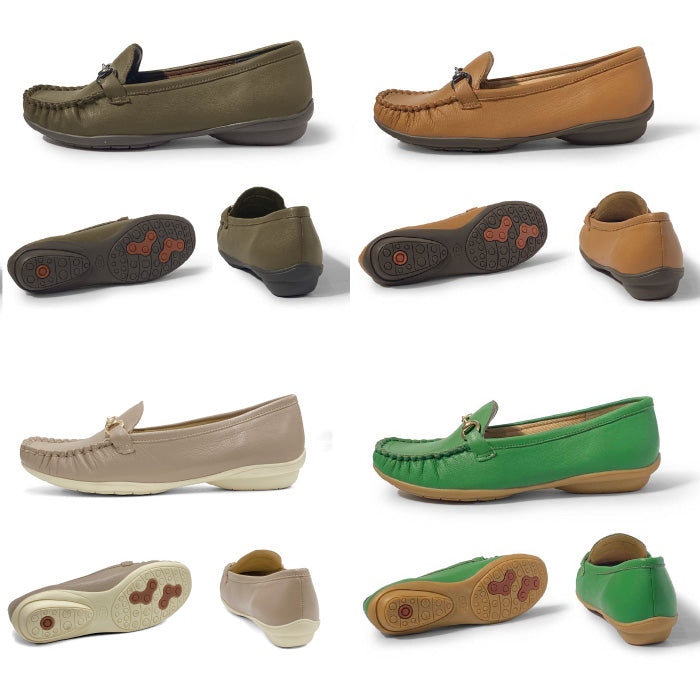 Airystep ビットモカシンシューズ 059-6433aw