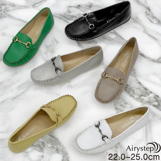 Airystep ビットモカシンシューズ 059-6433ss