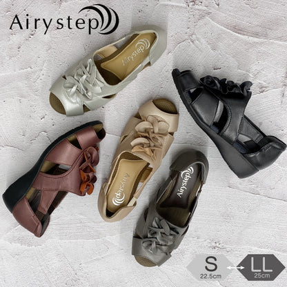 Airystep オープントゥサンダル 059-6884