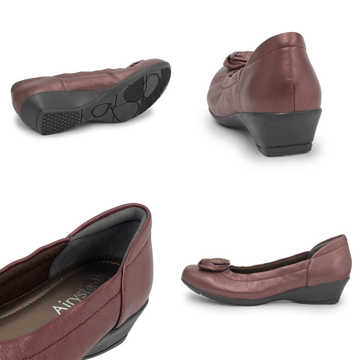 Airystep レザーバレエシューズ 059-7517aw
