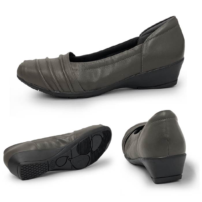 Airystepレザーバレエシューズ059-7574aw