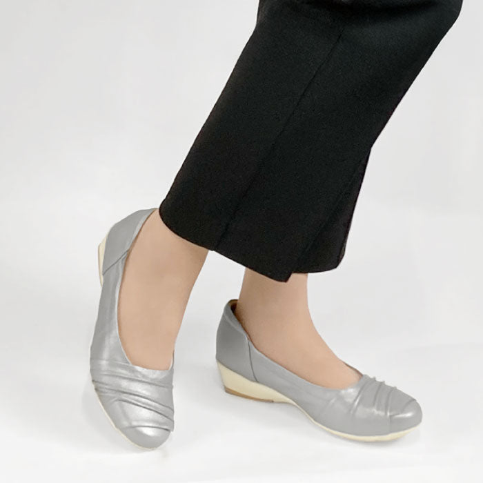 【SALE】Airystep レザーバレエシューズ 059-7574ss