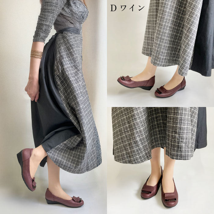 Airystep レザーバレエシューズ 059-7586aw