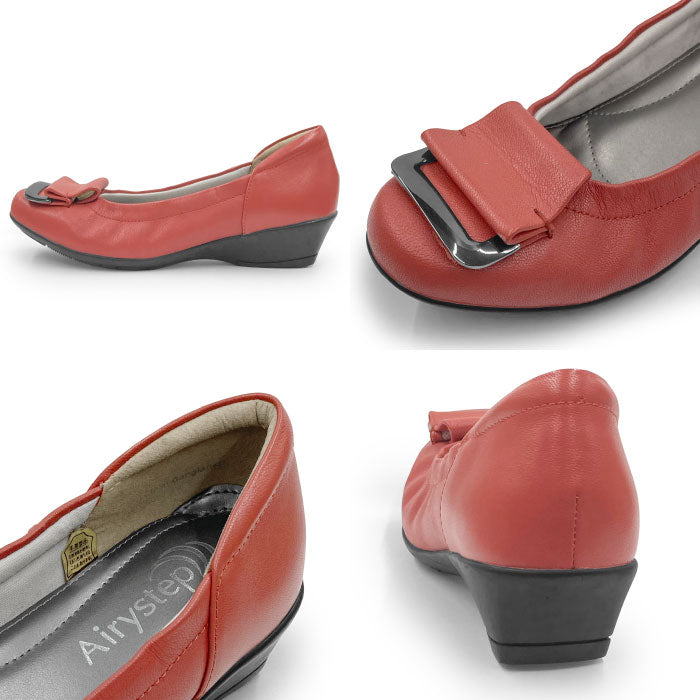 Airystep レザーバレエシューズ 059-7586ss