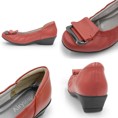 Airystep レザーバレエシューズ 059-7586ss