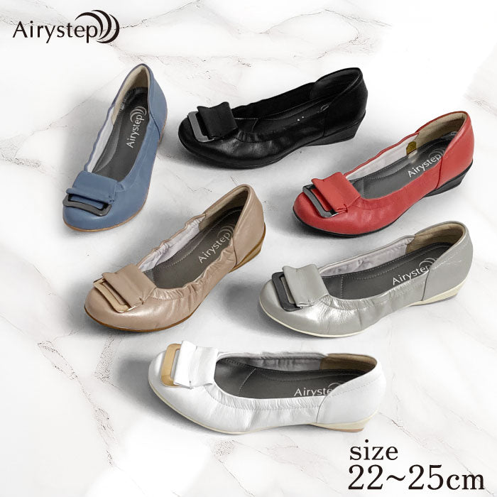 Airystep レザーバレエシューズ 059-7586ss