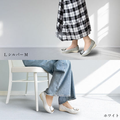 Airystep レザーバレエシューズ 059-7586ss