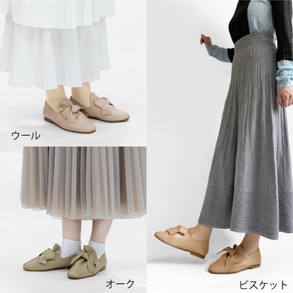 BEAUTYCREW CASUAL レザーリボンシューズ 059-8346aw