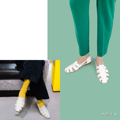 BEAUTYCREW CASUAL レザーグルカサンダル 059-8353