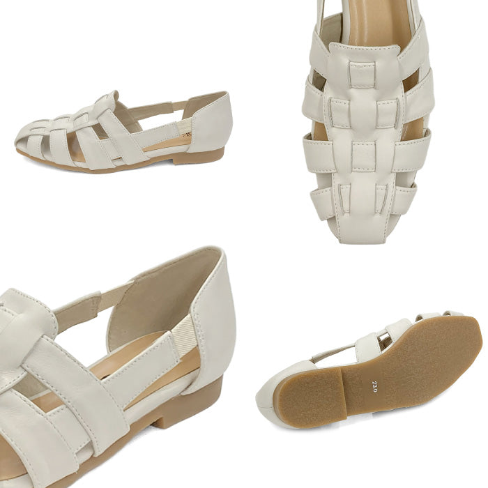 BEAUTYCREW CASUAL レザーグルカサンダル 059-8353