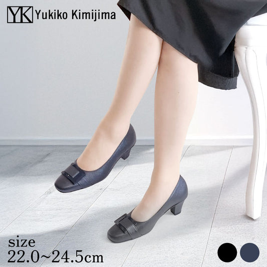Yukiko Kimijimaレザーパンプス142-8806aw