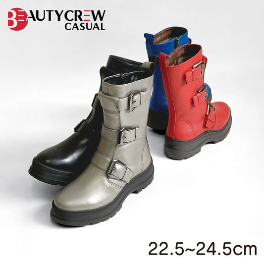 BEAUTYCREW CASUAL レザーブーツ 059-9854
