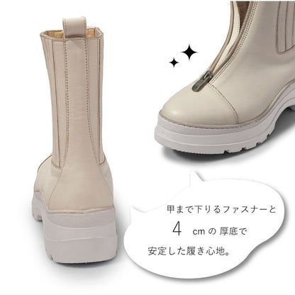 BEAUTYCREW CASUAL レザーブーツ 059-9857