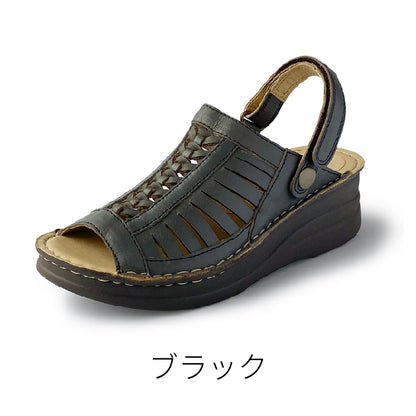【FINAL SALE 対象】Airystep レザーサンダル 069-0329