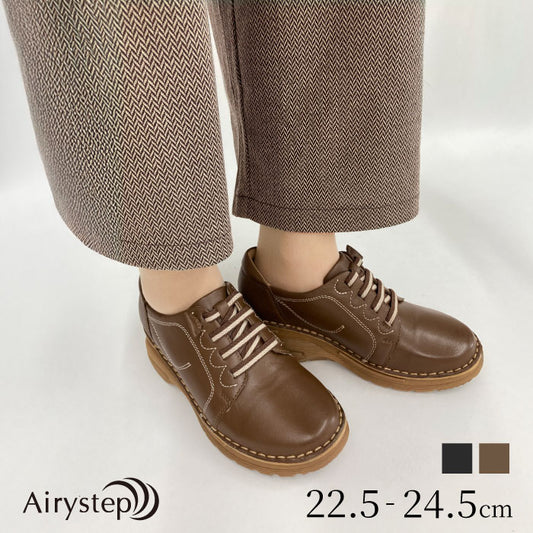 Airystepレザースニーカー069-1203aw