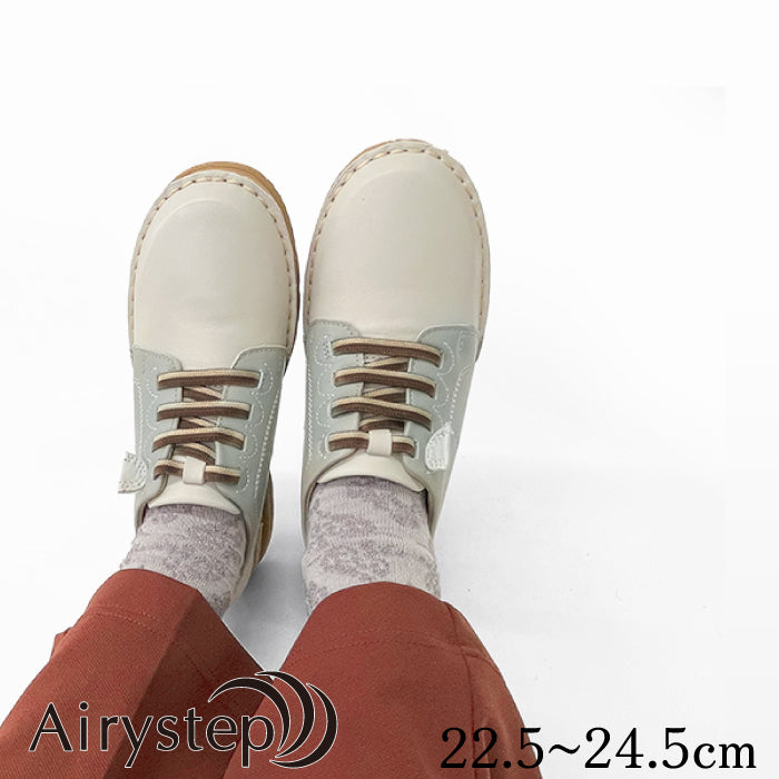 【SALE】Airystep レザースニーカー 069-1203ss