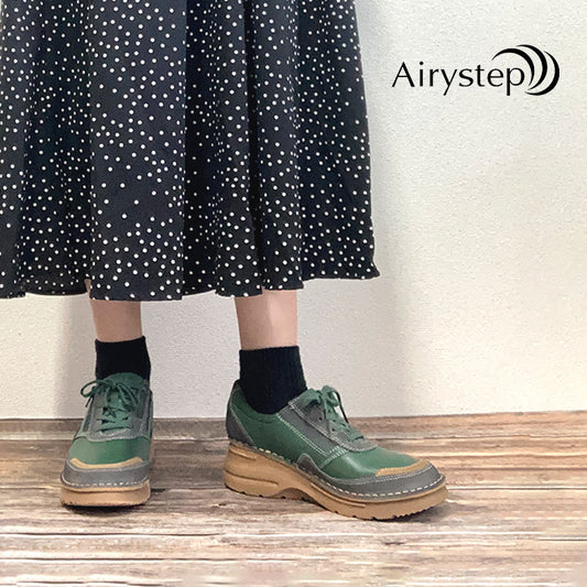 Airystep レザースニーカー 069-1254