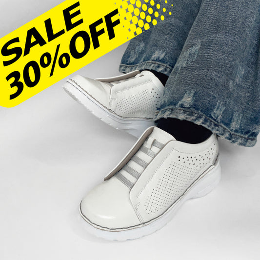 【FINAL SALE 対象】Airystepレザースニーカー069-1258ss