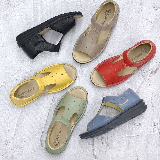 Airystep オープントゥサンダル 072-5676