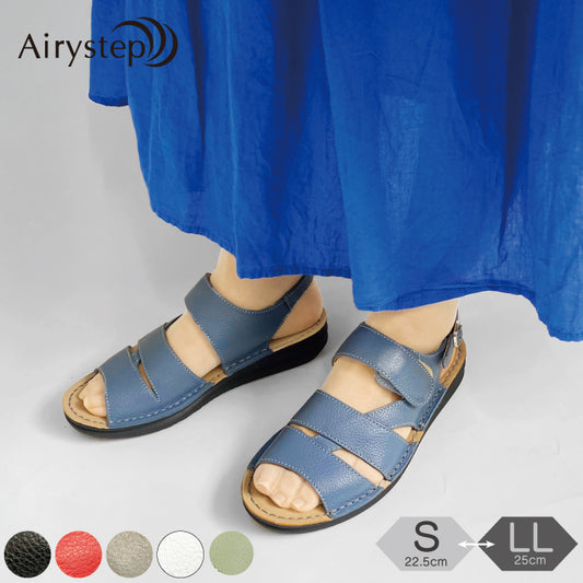 Airystep レザーサンダル 072-5677