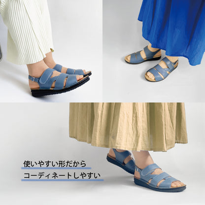 Airystep レザーサンダル 072-5677