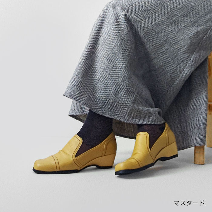 Airystep レザー スリッポンシューズ 082-0228aw