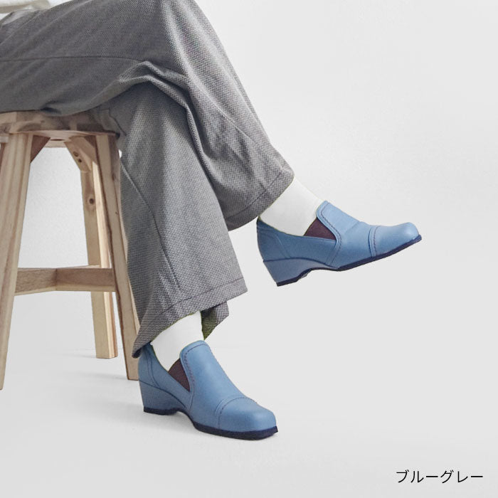 Airystep レザー スリッポンシューズ 082-0228aw