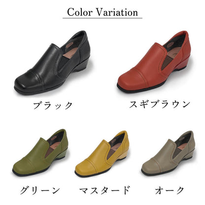 Airystep レザー スリッポンシューズ 082-0228aw