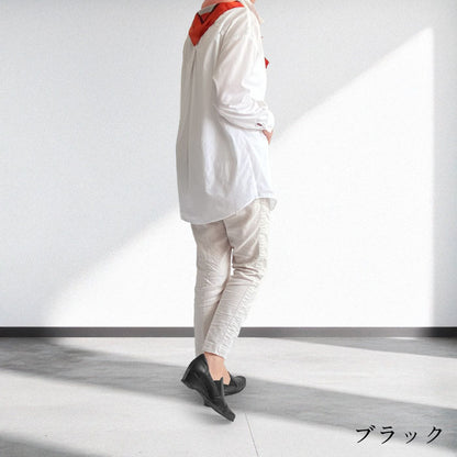Airystep レザー スリッポンシューズ 082-0228aw