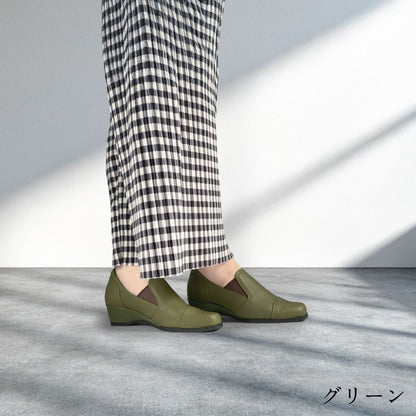 Airystep レザー スリッポンシューズ 082-0228aw
