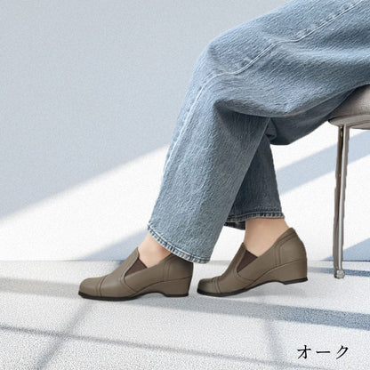 Airystep レザー スリッポンシューズ 082-0228aw