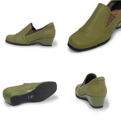 Airystep レザー スリッポンシューズ 082-0228aw
