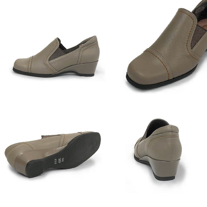 Airystep レザー スリッポンシューズ 082-0228aw