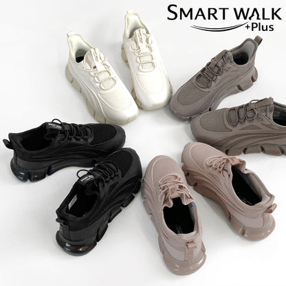 SMART WALK +Plus リカバリー防水スニーカー CLOUD WAVE 090-0101