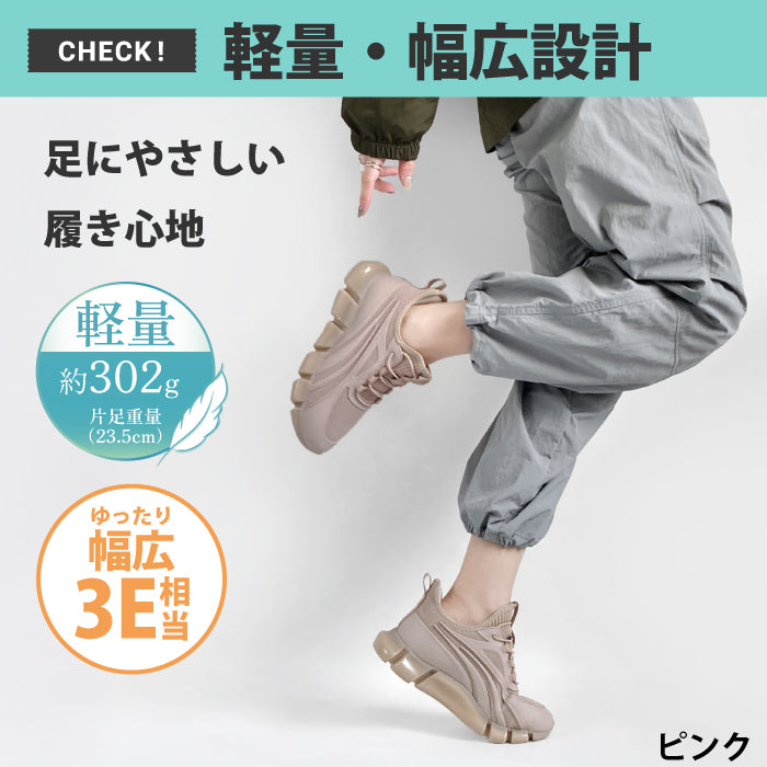 SMART WALK +Plus リカバリー防水スニーカー CLOUD WAVE 090-0101