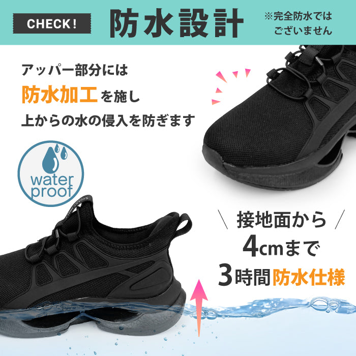 SMART WALK +Plus リカバリー防水スニーカー AIR FLOW 090-0301