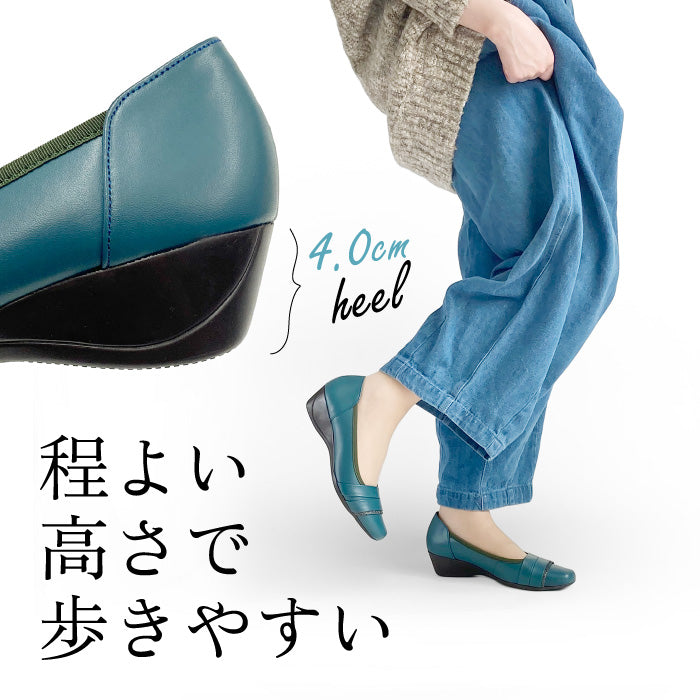 Airystep レザーバレエシューズ 092-0813