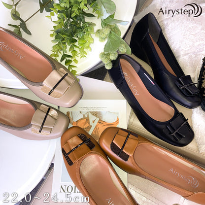 Airystep レザーバレエシューズ 092-0814