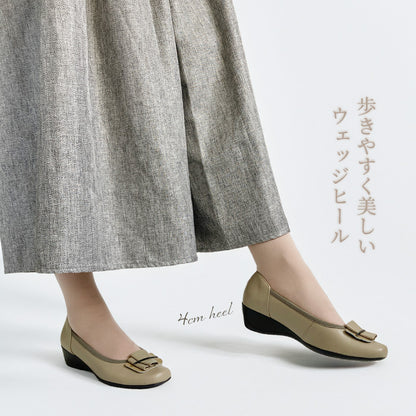 Airystep レザーバレエシューズ 092-0814