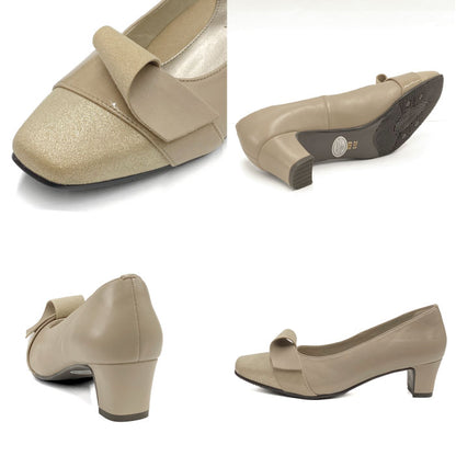 Yukiko Kimijima レザーパンプス 109-3171ss