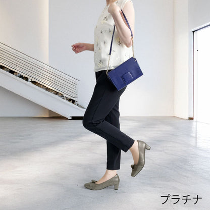Yukiko Kimijima レザーパンプス 109-3171aw