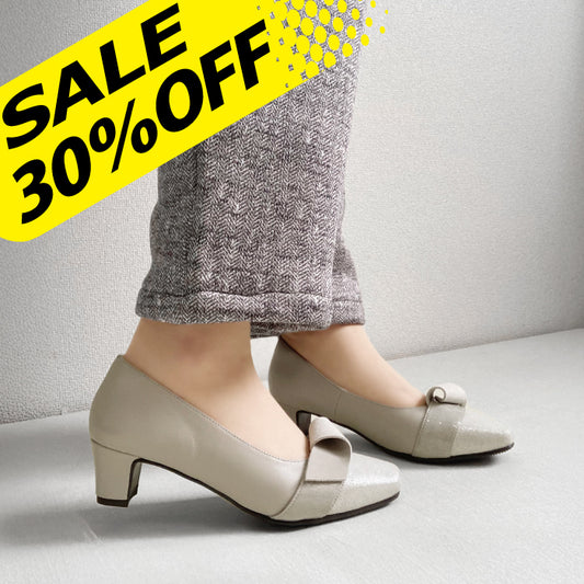 【FINAL SALE 対象】Yukiko  Kimijima レザーパンプス109-3171ss