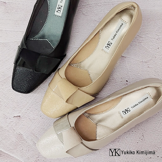 Yukiko  Kimijima レザーパンプス109-3171ss